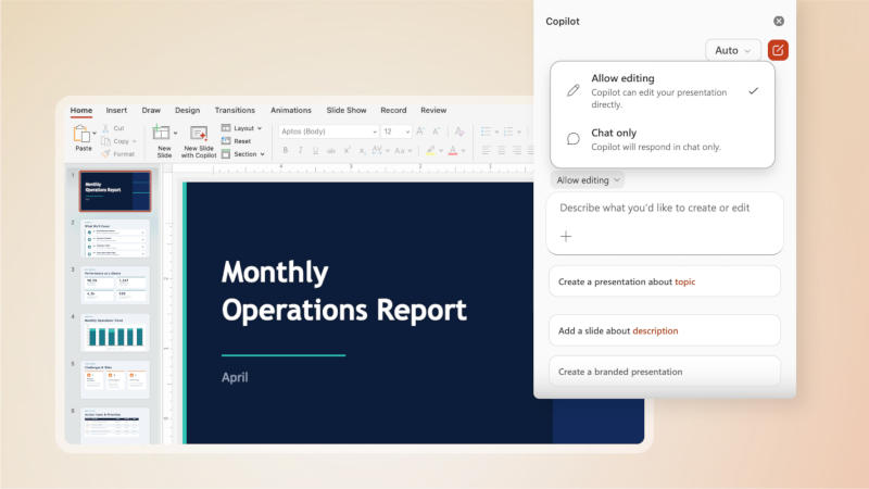A Microsoft bevezette a Copilot mesterséges intelligencia-ügynökét a Wordbe, az Excellel és a PowerPointba, és minden Microsoft 365 előfizető számára elérhetővé tette.