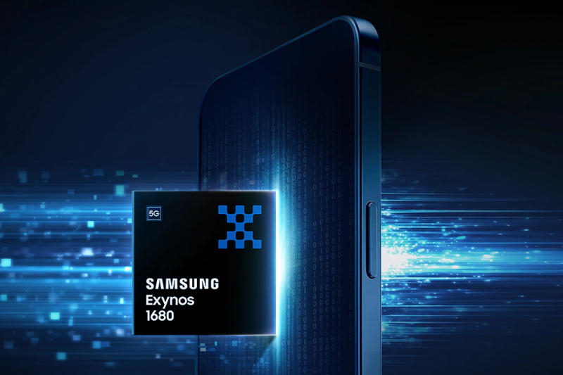 A Samsung 4 nm-es Exynos 1680 chipet jelentett be középkategóriás okostelefonokhoz.