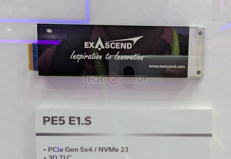 Az Exascend bemutatta az első NVMe 2.1 protokollon alapuló SSD-ket