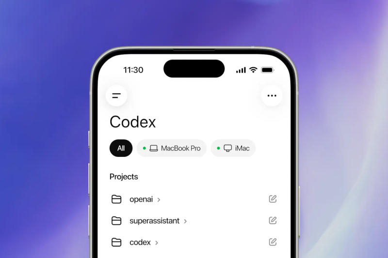 Most már „vájbkódolhatunk“ az úton: a mobil verzióban megjelent a Codex a ChatGPT-ben