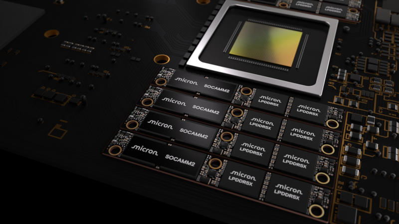 A Micron bemutatta a világ első LPDDR‑SOCAMM2 típusú memóriáját 256 GB kapacitással, amely tökéletes az MI számára.