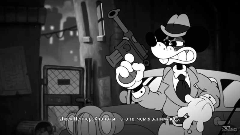 Új értékelés a „Mouse: P.I. For Hire” című játékra – fekete-fehér Doom az egerekről.