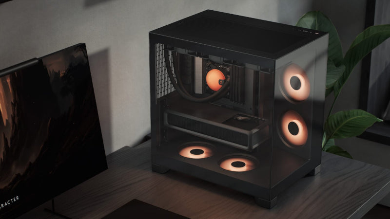 A Fractal Design bemutatta a Pop 2 Vision házat, amely panorámás üvegvel, dupla kamerával és visszafordítható ventilátorokkal van felszerelve.