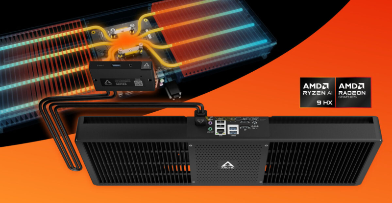 Az Arctic kiadta a csendes asztali számítógépet, a Senza AI 370-at, amely nem bocsát ki zajt.