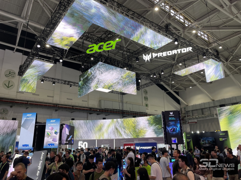 Acer kiállítási riportja a Computex 2026-n: öt évtizedes innováció, intelligens szemüvegek, játék konzolok és a jövő eszközei