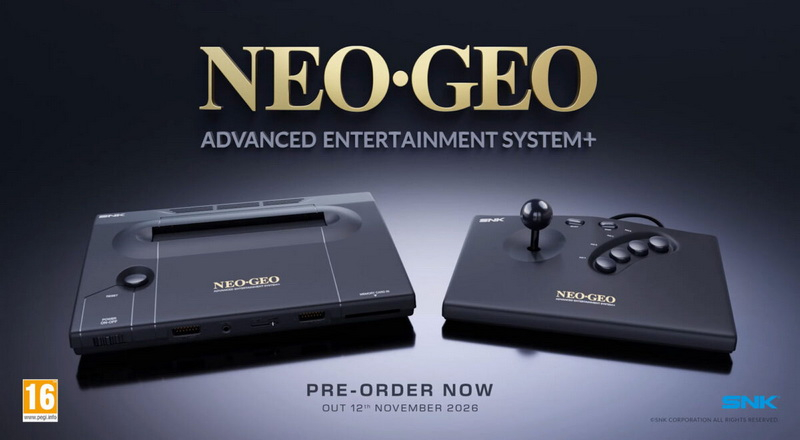 Plaion visszaállította a Retro-konzolt Neo Geo AES-re, most már kompatibilis az eredeti kartridjjal és ELT tévékkel.