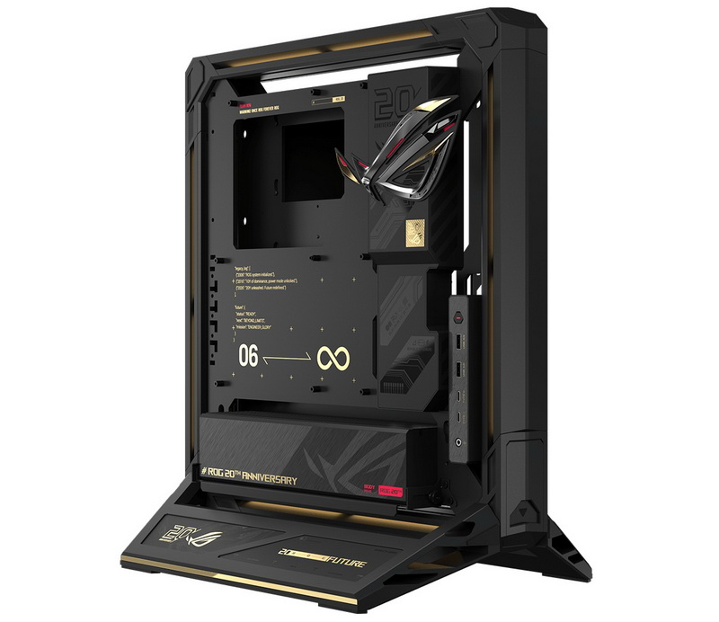 Az ASUS kiadta az új nyitott házú ROG GR20 Edition 20-as modellt, amely cross-flow ventilátorral van felszerelve