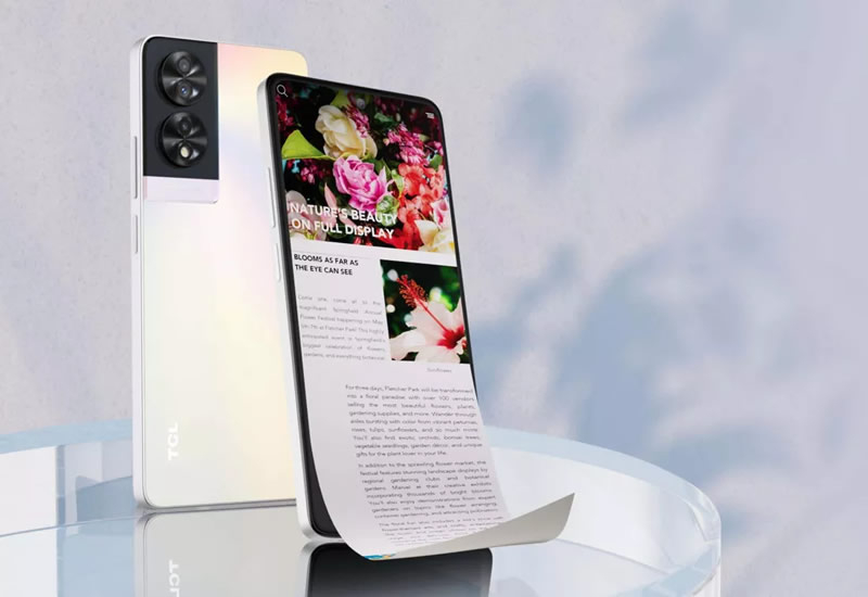 A TCL az LCD-et helyettesíti AMOLED-vel a Nxtpaper okostelefon-sorozatában, elérve a csúcskategóriás fényerőt visszatükrözés nélkül.