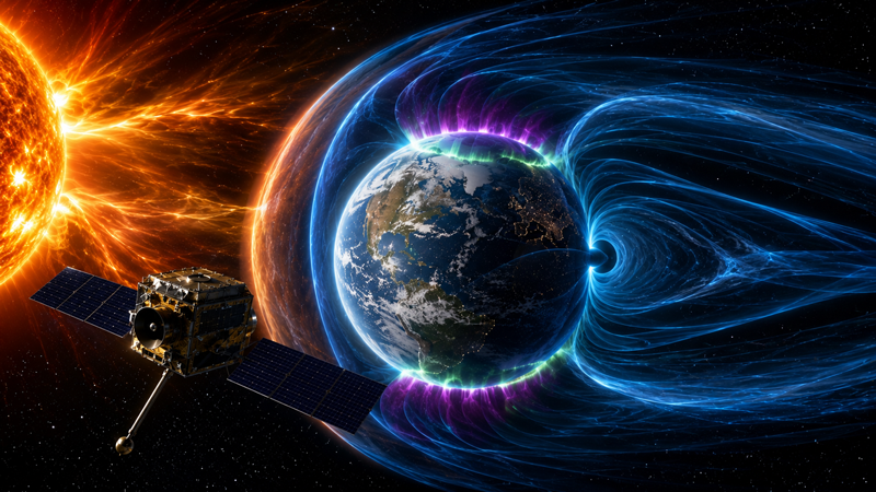 Az európai‑kínai megfigyelőház először rögzítette a Föld teljes magnetoszféráját az űrben.