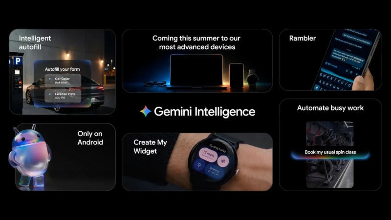 A Google Gemini Intelligencia csak korlátozott számú erőteljes Android okostelefonon lesz elérhető