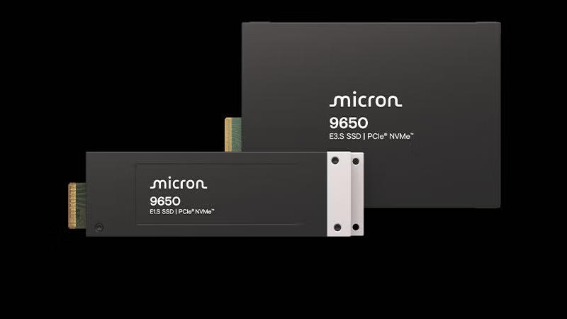 A Micron elkezdte a világ első PCIe 6.0-as SSD-nek szánt masszavételi sorozatgyártását, amely akár 28 000 MB/s sebességre képes a Micron 9650 modulával.