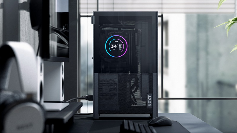 Az NZXT új, kompakt H2 Flow házot és a C850 SFX tápegységet mutatta be.
