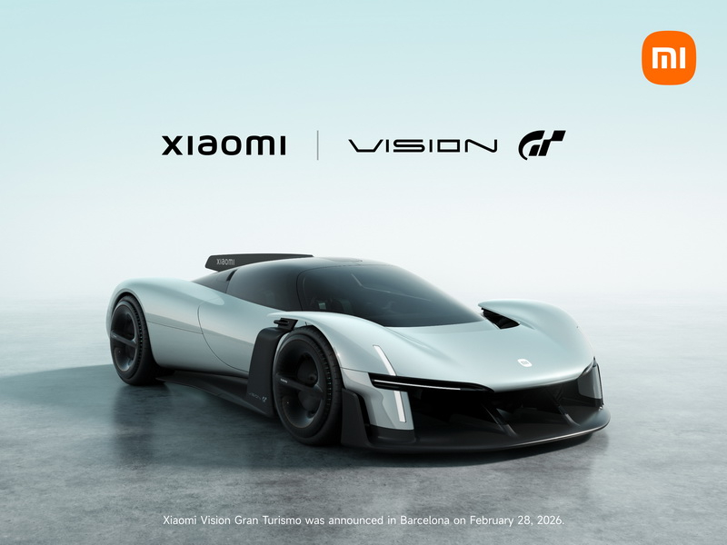 A Xiaomi a virtuális hypercar, a Vision GT-t fogja bevezetni a Gran Tourism 7 játékban, és bemutatja azt az MWC 2026-on.