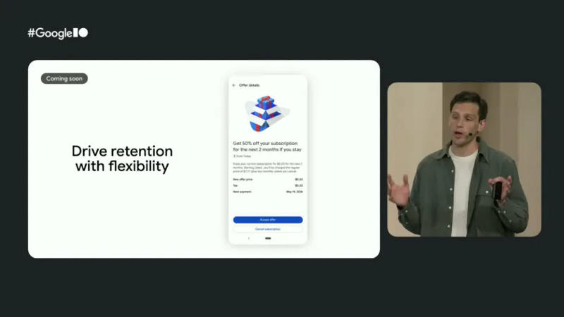 A Google megnehezíti a feliratkozások lemondási folyamatát a Play Marketben.
