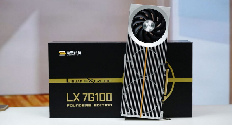 Kínai gyártó, a Lisuan Tech bemutatta az LX 7G100 grafikus kártyáját Founders Edition verzióban, de Nvidiára való támogatás nélkül.
