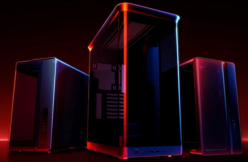 A SAMA bemutatta a Computex 2026‑n panorámás házakat, a SZO kettős kijelzővel és 1650 W-ig terjedő tápegységeket.