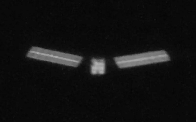 A Starlink-szatelit leesett a levegőben, de a „kép” az ütközés előtt megmaradt érintetlen.