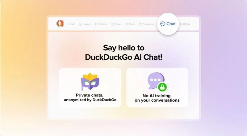 A DuckDuckGo bevezeti a hangcseget az AI‑botja, a Duck.ai segítségével, miközben biztosítja az adatok védelmét