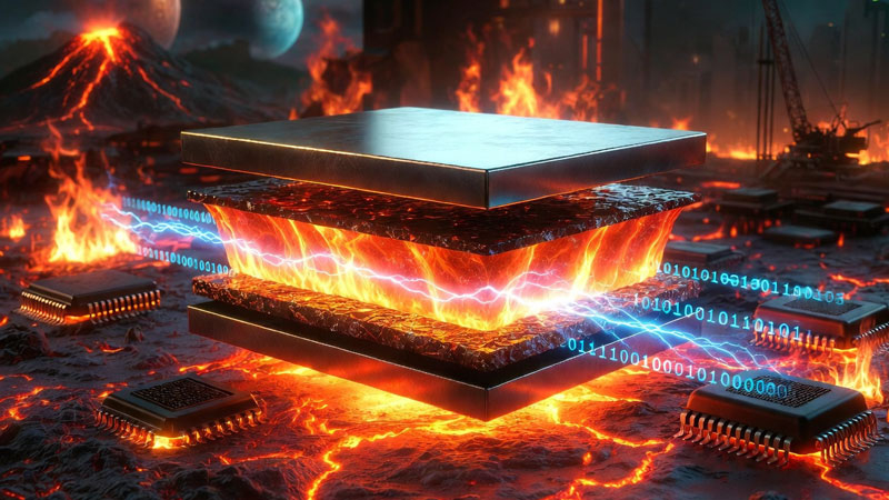 Az amerikai tudósok olyan memóriát fejlesztettek ki, amely 700 °C-ig működik – alkalmas Vénuszra, nukleáris reaktorokra és mesterséges intelligenciára