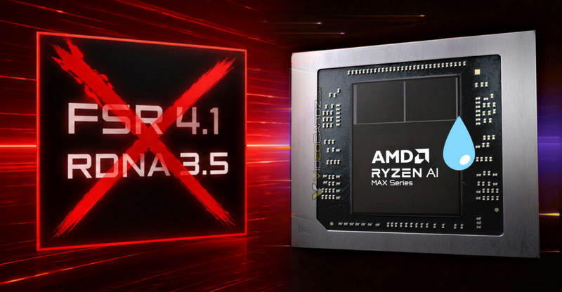 Az AMD nem tervezi, hogy a FSR 4.1 támogatását beépítse az RDNA 3.5 integrált grafikusába.
