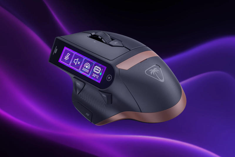 A Turtle Beach kiadta a 2,25‑hüvelykes szenzorral felszerelt egért – Command Series MC7, ára 160 dollár.