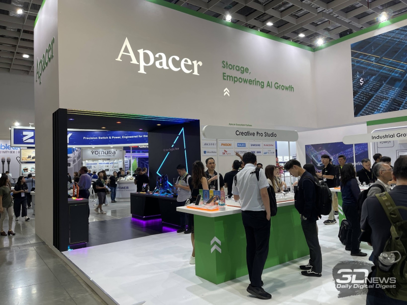 Apacer a Computex 2026-en: DDR5‑9200, gyors SSD hűtéssel és még sok más