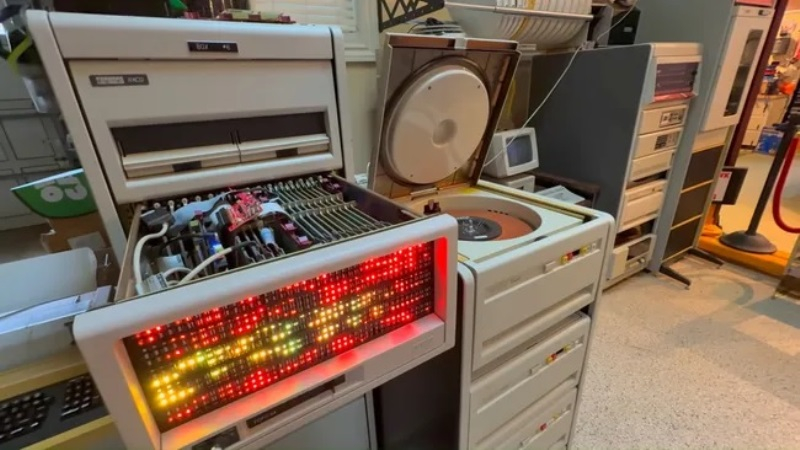 A régi PDP-11-en való MI-modell futtatása: a rajongó 6 MHz CPU-t és 64 KB RAM‑ot használt