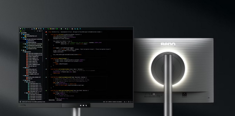 BenQ bemutatta a 28 hüvelykes 4K‑monitorját, az RD280UG‑ot, amelynek szokatlan képaránya van, kifejezetten programozók számára.