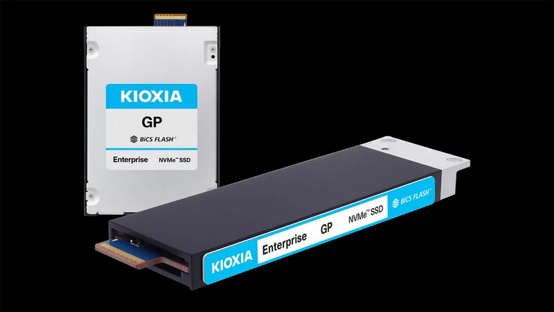 A Kioxia kiadta a szerveres SSD-t, a Super High IOPS-ot, amely jelentősen növelni fogja az Nvidia AI chipjeinek működési sebességét