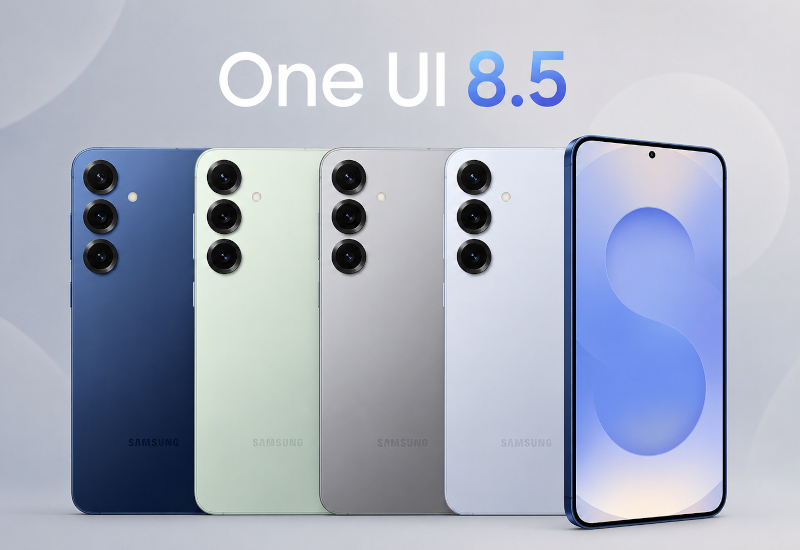 Samsung bemutatta az One UI 8.5-öt a támogatott Galaxy eszközökre, öt hónapos béta‑tesztelés után.