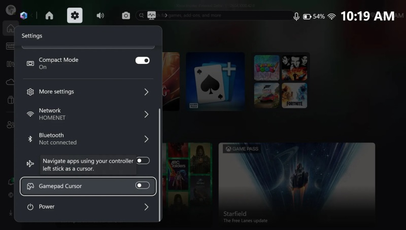 A Microsoft bemutatta a Gamepad Cursor-t – virtuális egért hordozható konzolokhoz Windows alatt